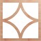Ekena Millwork Statesman Wood Fretwork Pierced Ceiling Medallion, Cherry, 40"OD x 25 5/8"ID x 1/4"T CMWP40X40X0250STCH - alternate 1